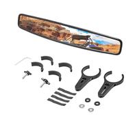 UTVS - Espejo retrovisor ajustable, diseño de abrazadera de aluminio para deportes de potencia, accesorios fijos para carreteras