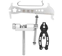 UTYDPLKHG Juego de herramientas de reparación con alicates y cortador para cadenas de bicicleta, herramienta para cadenas de bicicleta para retirar eslabones rápidos, rompecadenas de acero