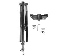 UTYDPLKHG Soporte para Marcador de Baloncesto, Soporte trípode Digital para Marcador, Soporte de aleación de Aluminio Ajustable en Altura de 145 cm con Placa de Montaje para marcadores de 5,