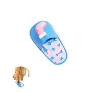 UtySty Alfombrilla para olfatear para cachorros, perros pequeños, con forma de pantufla, alimentador portátil para entrenamiento, excavación, alimentación, gatos, mascotas, para interiores y