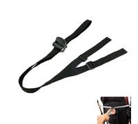 UtySty Correa de ajuste de posición del asiento del cochecito de bebé con hebilla de bloqueo con resorte de nailon para respaldo, correas de tensión para cochecitos de viaje, cochecito, cochecito,