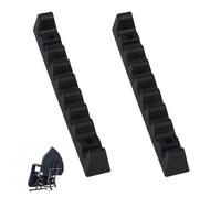 UtySty Paquete de 2 soportes de ajuste de cama con mensajes, piezas de repuesto de plástico, multiposición, soporte de respaldo ajustable, soportes de montaje trasero para silla de tatuaje, mesa, spa