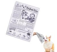 UtySty Paquete de 3 juguetes chirriantes para perros, de papel arrugado, no se trituran, lavable, interactivo, periódico arrugado, sin relleno, juguete masticable para cachorros, cachorros pequeños