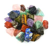 UU UNIHOM Mezcla de piedras de Madagascar rugosas a granel de 3 libras, piedras naturales grandes de 1 pulgada para vasos, cabbing, rocas de fuente, decoración, pulido, envoltura de alambre, curación