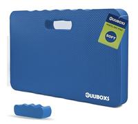 UUBOXS Almohadilla de Rodillas Gruesa para Jardinería, Alfombrilla Grande para Arrodillarse el Gardín para Gardinería, Ejercicio, Trabajo en el Jardín, Baño para Bebés, 43 x 28 x 3.6cm Azul