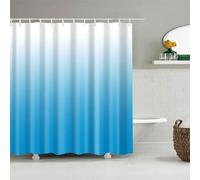 UUDIHO Cortina de Ducha Lavable con Degradado de Color para baño, Ideal para Habitaciones húmedas, duchas y bañeras (150 x 220 cm/59 x 87 Pulgadas (Ancho x Alto)).