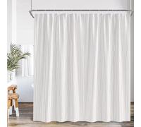 UUDIHO Cortinas de Ducha de poliéster de Color Liso, Impermeables y Lavables (85 x 180 cm/33 x 71 Pulgadas [Ancho x Alto])