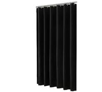 UUDIHO Cortinas de Ducha Modernas Negras, Tela Impermeable de Color sólido, para bañera, Gran Ancho (153 x 153 cm/60 x 60 Pulgadas [Ancho x Alto]).