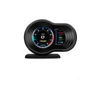 UUIUYGH Pantalla Frontal del Coche Head Up Display Proyectores OBD2 GPS Odómetro Digital Alarma Agua Aceite Temp RPM HUD GPS Automóvil HUD Velocímetro