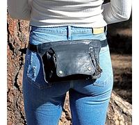 UUK Riñonera De Cuero Medieval para Mujer Steampunk Retro Cinturón con Cremallera Bolso De Cadera Ajustable Deporte Al Aire Libre Heavy Armor Crossbody Bolsos