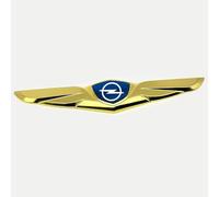 uULiit Coche 3D Emblema para Opel Vectra Antara Insignia Zafira Astra,Calcomanía Insignia Pegatina Logotipo Capó Delantero Puerta del Maletero Pegatinas Logo Embellecedores Accesorios,B