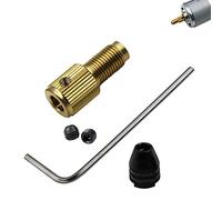 UUMFP Mandril Taladro Eje, M7 / M8 portabrocas para Mini Taladro, para Herramientas rotativas de Eje de Motor eléctrico de 2,0 mm a 5,0 mm (Size : M7*0.75-5.0mm)