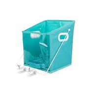 UUMFP Organizador Ropa, Estante de Almacenamiento Giratorio para guardarropa, Cesta Plegable para Ropa Sucia, Armario telescópico para escombros para Juguetes, pañal (11,8x9,4x9,4 Pulgadas)