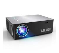 UUO Proyector 4K, proyector nativo 1080P para el hogar al aire libre, proyector de películas compatible con video 4K HD ± 50° digital Keystone y área de proyección de 300 pulgadas, compatible con TV