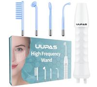 UUPAS 4 en 1 Azul Máquina Facial de Alta Frecuencia Profesional - Dispositivo de Estiramiento de la Piel