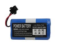 UURRPP Batería de aspiradora Aplicable a CECOTEC 3000mAh Li-Ion 10.8V CONG0001 Conga 890 Slim Conga 890 Slim