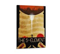 UUSDDUXC Póster artístico de la película The Fifth Element 5 póster decorativo de lienzo para pared e impresión artística moderna para decoración de dormitorio familiar, 20 x 30 cm