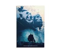 UUSDDUXC Póster de videojuego DotA2 con diseño de ogro mago, cuadro decorativo de lienzo para pared e impresión artística moderna para decoración de dormitorio familiar, 50 x 75 cm