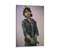 UUSDDUXC Póster de videojuegos de The Walking Dead, pintura decorativa, lienzo, póster de pared e imagen artística moderna para decoración de dormitorio familiar, 30 x 45 cm