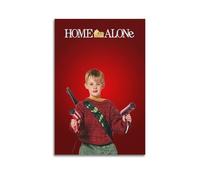 UUSDDUXC Póster decorativo de la película Home Alone, 4 pósteres de pared e impresión artística moderna para decoración de dormitorio familiar, 50 x 75 cm