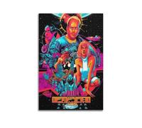 UUSDDUXC Póster decorativo de la película The Fifth Element 2 sobre lienzo para pared e impresión artística moderna para decoración de dormitorio familiar, 20 x 30 cm