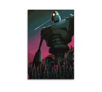 UUSDDUXC Póster decorativo de la película The Iron Giant (2 pósteres de pared e impresión artística moderna para dormitorio familiar, 50 x 75 cm)