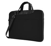 Uusnwaa Bolsa clásica delgada con estampado de karate para laptop con correa para el hombro y asa, maletín ergonómico y bolsa de mensajero, Black, 15.6 inch