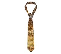 Uusnwaa Corbatas para hombre, brújula y mapa del viejo mundo, corbatas formales clásicas para hombre, boda, fiesta, corbata casual