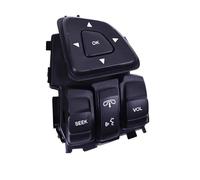UUSSUP Interruptor Control Crucero Interruptor Control Radio Velocidad Crucero En El Volante Botón BT4T-9E740-CFW para Edge para Explorer para Flex 2011-2019(Derecha)