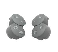 UUSSUP Interruptor Control Crucero Tapa del Botón Panel De Control Volante Multifunción para Benz Clase G CLK E Y CLS W463 W209 W211 W219 2003-2010(Gris Claro)