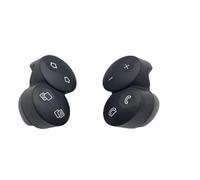 UUSSUP Interruptor Control Crucero Tapa del Botón Panel De Control Volante Multifunción para Benz Clase G CLK E Y CLS W463 W209 W211 W219 2003-2010(Negro)
