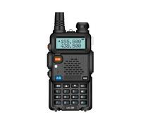 UV-5R Walkie Talkie 5W Two Way Radio VHF UHF 136-174MHz 400-520MHz Dual Band Ham Radio Portable Station Receiver EU Plug