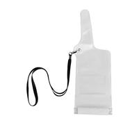 UV-82 Walkie Talkie - Impermeable - Cubierta Gruesa Transparente con Correa de cordón | Funda para Radio | Diseño a Prueba de Polvo y Lluvia - Se Adapta a radios UV-5R y de Dos vías | Protector
