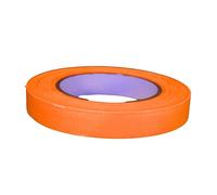 UV FLOOR - Gaffer Adhesivo naranja fluorescente 19 mm x 25 m - Gaffer de calidad premium - Accesorio fluorescente - Fiesta - Cinta adhesiva decorativa -