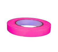 UV FLOOR - Gaffer adhesivo rosa neón 19 mm x 25 m - Gaffer de calidad premium - Accesorio fluorescente - Fiesta - Cinta adhesiva decorativa -