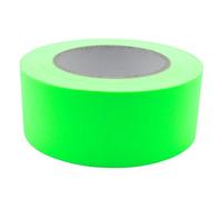 UV FLOOR - Gaffer adhesivo verde fluorescente 50 mm x 25 m - Gaffer de calidad premium - Accesorio fluorescente - Fiesta - Cinta adhesiva decorativa -