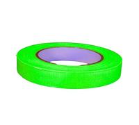 UV FLOOR - Gaffer adhesivo verde neón 19 mm x 25 m - Gaffer de calidad premium - Accesorio fluorescente - Fiesta - Cinta adhesiva decorativa -