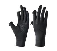 UV Gloves - UPF 50+ Fingerless Thin Anti-slip Protector | Touchscreen Summer Gloves Women | Ice Silk Non-Slip Driving Glove, UV Protection Thin Sleeve, for Travel Golf Fishing Running Kayaking Hiking