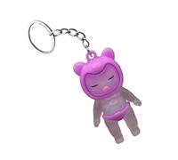 UV Keychain Charm - Resin Color Changing Pendant Bag Clip Funny Accessory
