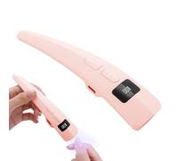 UV Light Gel Nails, portátil Handheld UV Lamp, LCD Display, Fast Drying, Recargable Design, 1 Pack, For Salon Travel Pedicure, Nail Repair, Professional & Beginner Use