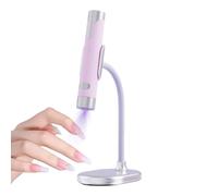 UV Nail Lamp - Cordless Rechargeable, Gel Nail UV Light with Automatic Sensor, Professional Curing Tool with Adjustable Stand, Portable Dryer, Fast Drying Beauty Accessory for Salon Home Travel