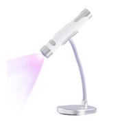 UV Nail Lamp - Cordless Rechargeable, Gel Nail UV Light with Automatic Sensor, Professional Curing Tool with Adjustable Stand, Portable Dryer, Fast Drying Beauty Accessory for Salon Home Travel