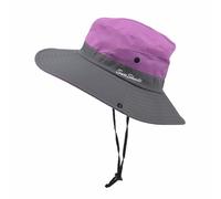 UV Protection Foldable Sun Hat, Women's Summer Sun-Hat Ponytail, Women Sun Hats UV Protection Wide Brim Foldable (02#)