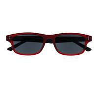 UV Reader Goma Rojo Negro Lectores De Sol Gafas De Lectura UV400 Hombres Mujeres UVSR033 +1,50