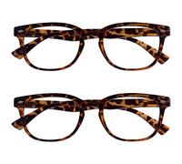 UV Reader Marrón Carey Gafas De Lectura Valor Pack 2 Estilo Diseñador Hombres Mujeres UVR2PK014 +1,50