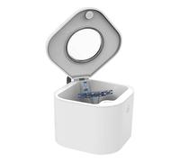 UV Retainer Case, UVC Cleaning Mouth Guard Container for Storage and Sanitation, Portable Sturdy Box for Overnight Braces, Pacifier, and Night Guard, Travel Bathroom Care Hygiene