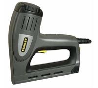 STANLEY 6-TRE550 Grapadora y Clavadora Eléctrica, Mango Antideslizante, Impacto Alto y Bajo, Inserción Fácil de Grapas, Cable Largo para Libertad de Movimiento