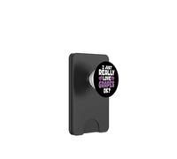 UVA Kawaii para los Amantes de la UVA - Lindo I Love Grapes Ok PopSockets PopWallet para MagSafe