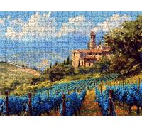 UVA señorío Puzzle 2000 Piezas Adultos, Rompecabezas con Letras en la Parte Posterior - Piezas Que Encajan Perfectamente, Reto de Concentración, Regalo para Mujer y Decor Hogar, 99.5 x 70.5 cm w0-702