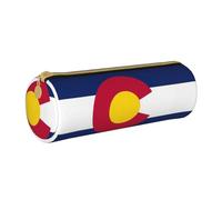 UVBDF Colorado State Flag - Estuche de papelería escolar, bonito soporte para lápices para niños y niñas, estuche de regalo para niños, White, Talla única, Organizador de bolsas